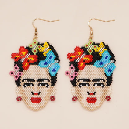 Bohemian Rice Bead Earrings - Frida - Top Boho