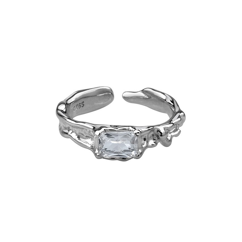 Opal Irregular Natural Stone Ring