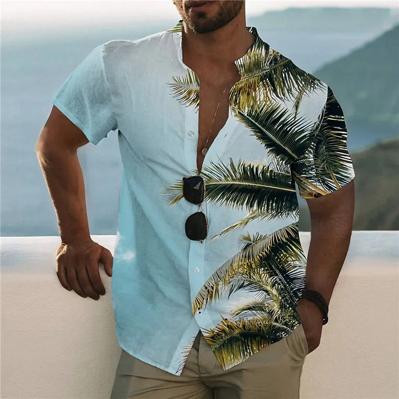 Boho Tropical Pattern Shirts - Top Boho
