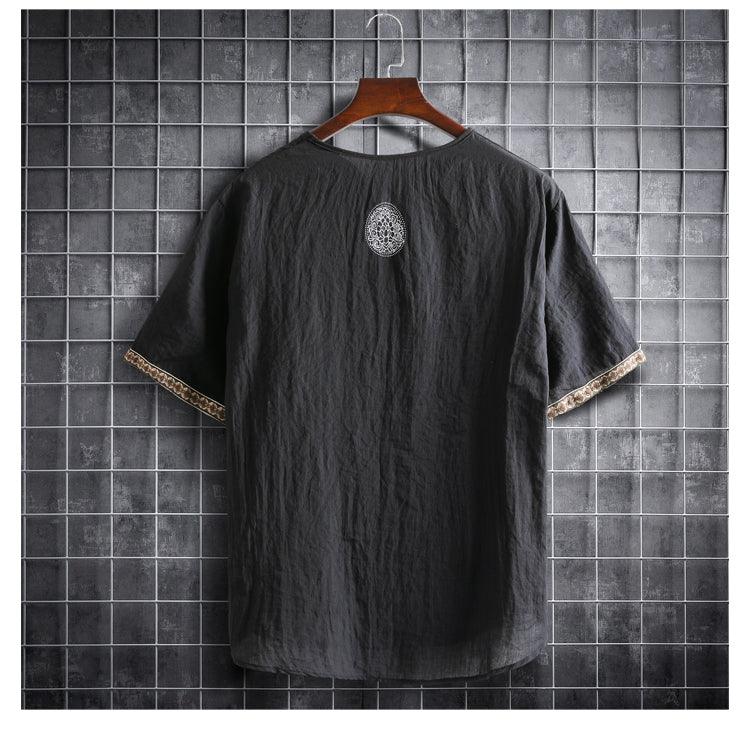 Boho Loose Short Sleeve Shirt - Top Boho