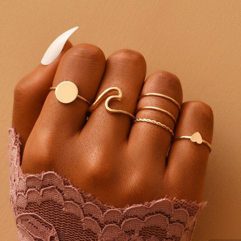 Femme Boho Matching Ring Set - Top Boho