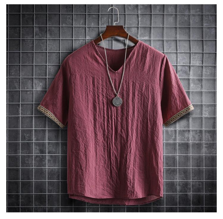 Boho Loose Short Sleeve Shirt - Top Boho
