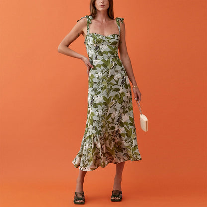 Elegant Floral Boho Maxi Dress - Top Boho