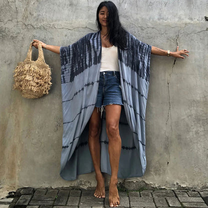 Embroidery Kaftan Boho Beach Tunic - Top Boho