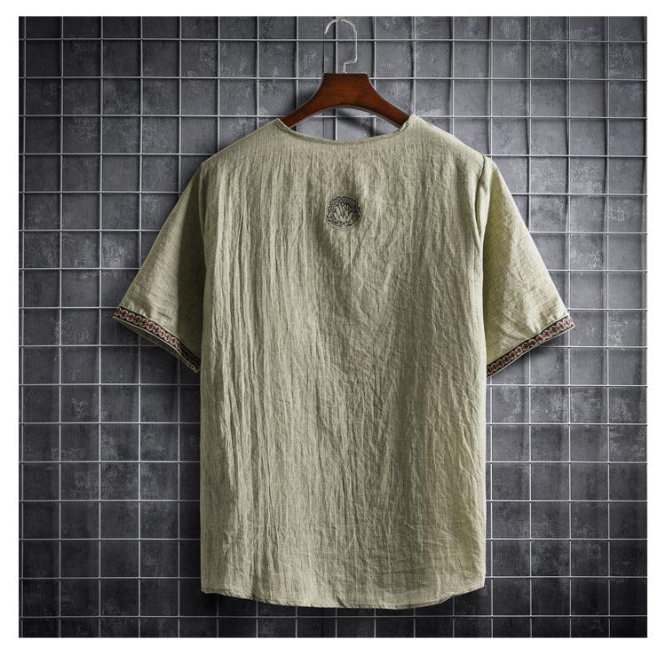 Boho Loose Short Sleeve Shirt - Top Boho