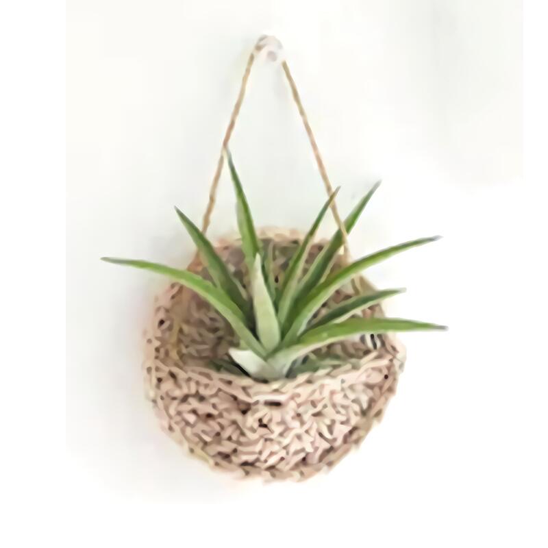 Boho Wall Macrame Planter - Top Boho