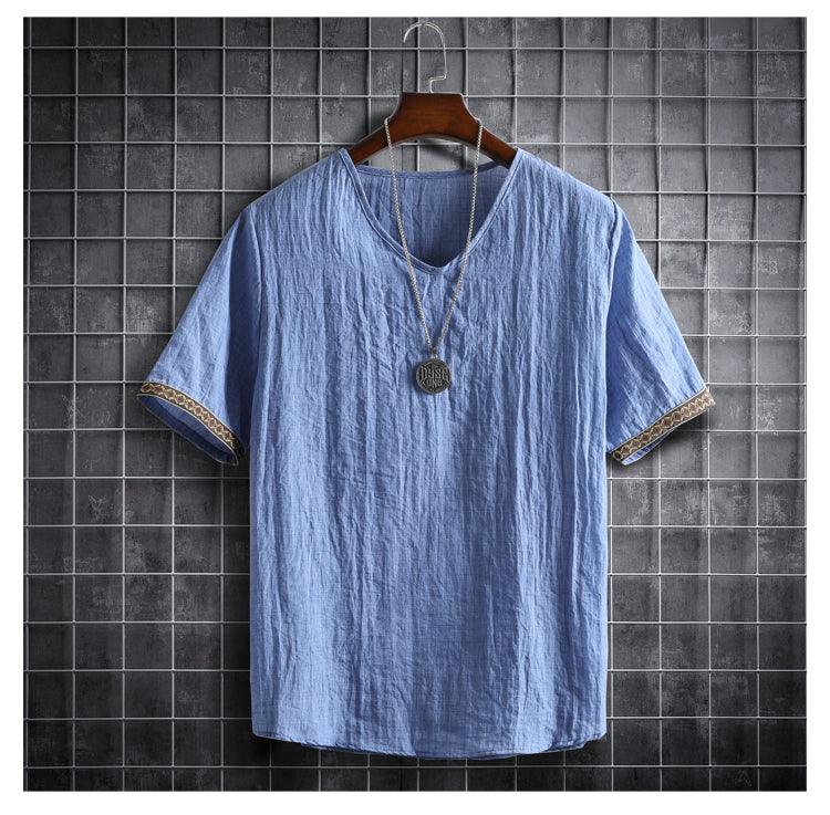 Boho Loose Short Sleeve Shirt - Top Boho