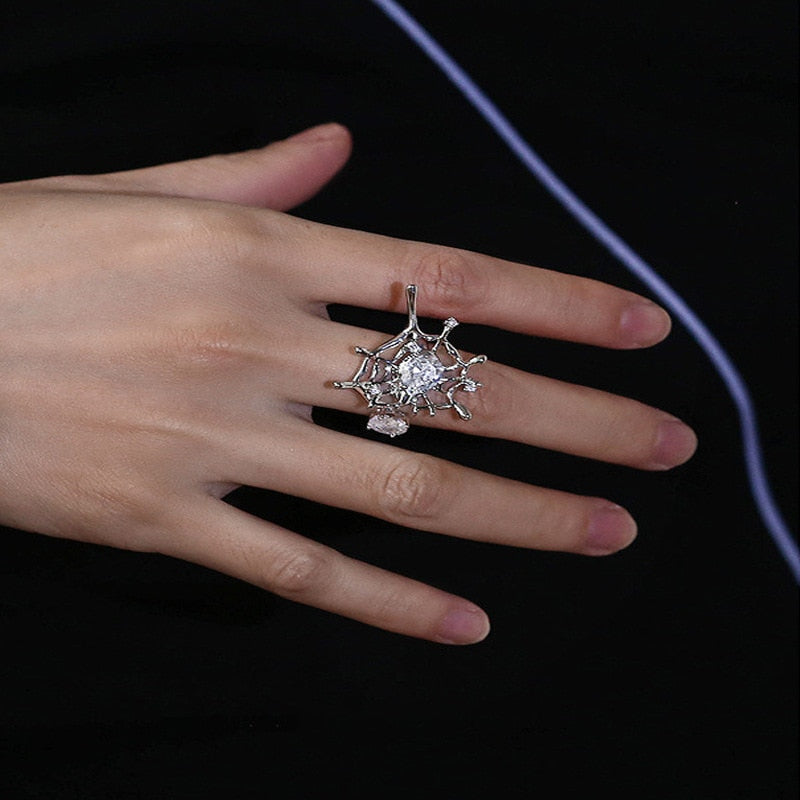 Opal Irregular Natural Stone Ring