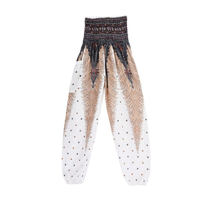 Boho Printed Harem Pants - Top Boho