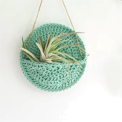 Boho Wall Macrame Planter - Top Boho