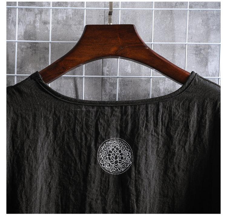 Boho Loose Short Sleeve Shirt - Top Boho