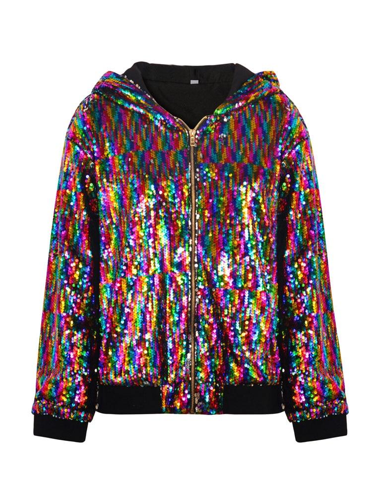 Tassel Sequin Jacket - Top Boho