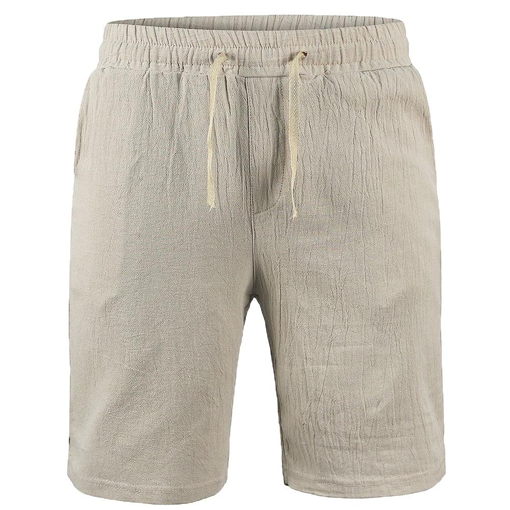 Boho Loose Linen-Cotton Shorts - Top Boho