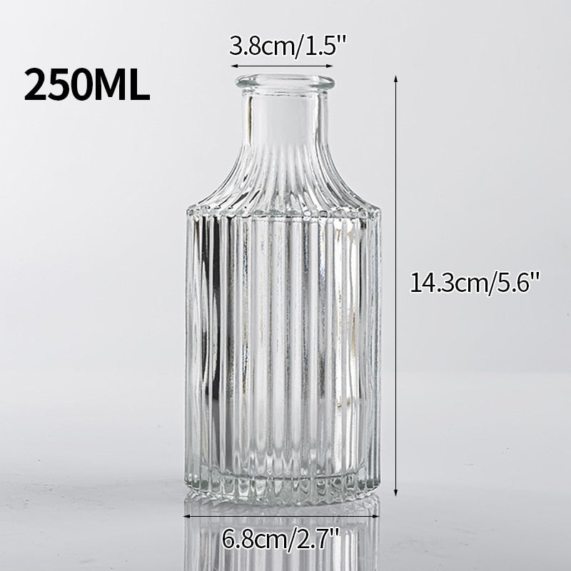 Transparent Glass Vases - Top Boho