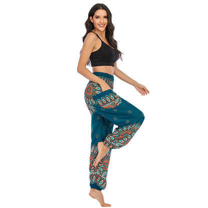 Boho Printed Harem Pants - Top Boho