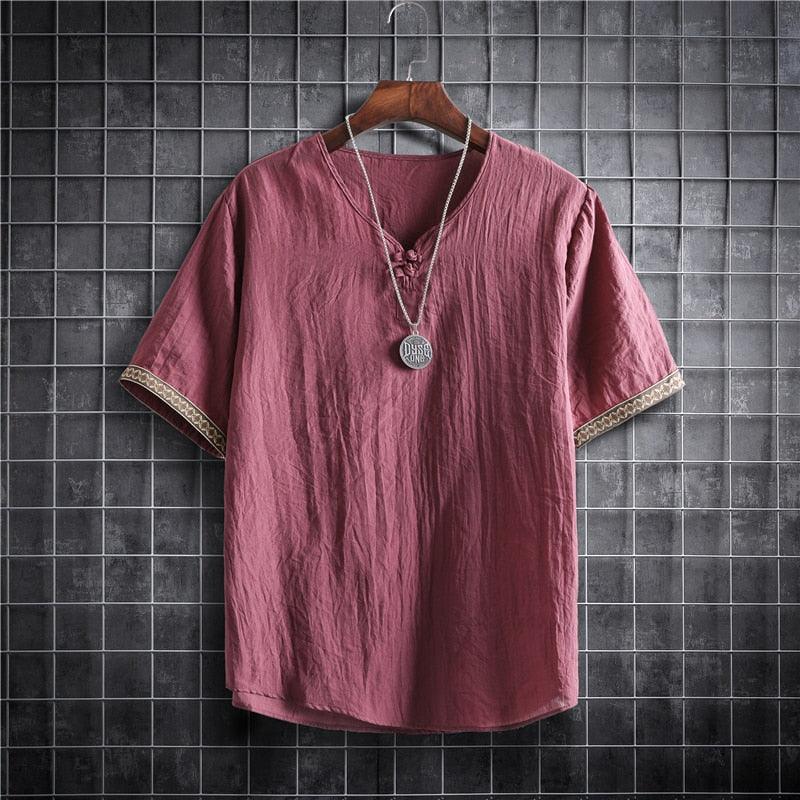 Boho Loose Short Sleeve Shirt - Top Boho