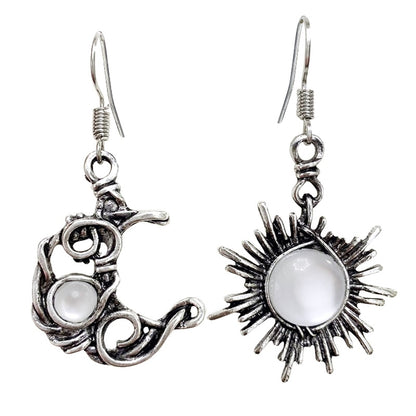 Bohemia Sun And Moon Earrings