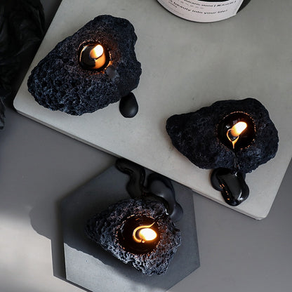 Mini Stone Shape Scented Candles