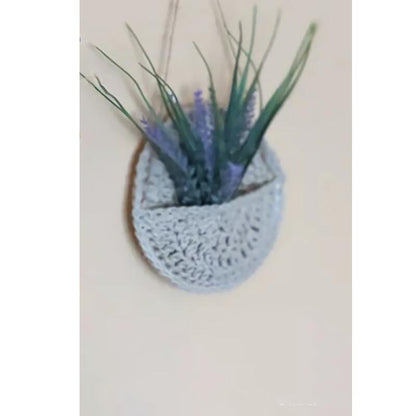 Boho Wall Macrame Planter - Top Boho