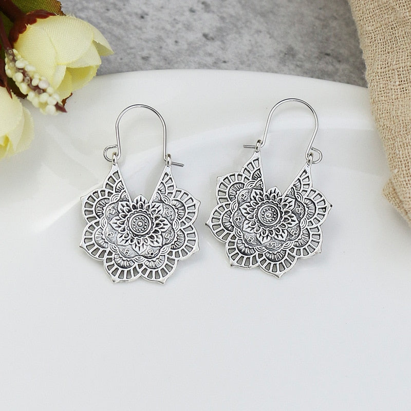 Vintage Boho Drop Earrings