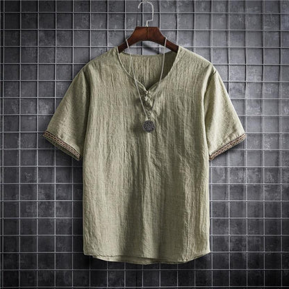 Boho Loose Short Sleeve Shirt - Top Boho