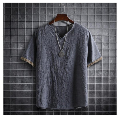 Boho Loose Short Sleeve Shirt - Top Boho