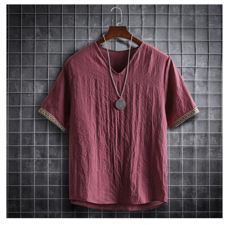 Boho Loose Short Sleeve Shirt - Top Boho