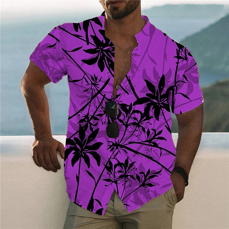 Boho Tropical Pattern Shirts - Top Boho