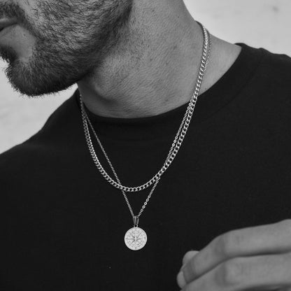 Boho Compass Pendant Necklace - Top Boho