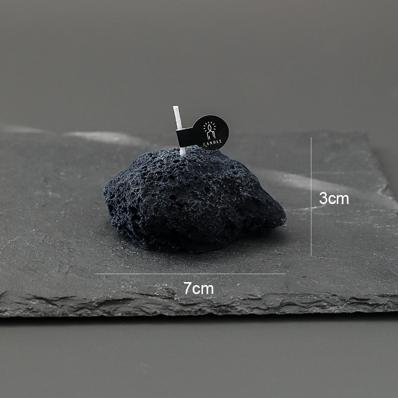 Mini Stone Shape Scented Candles