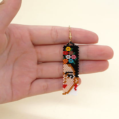 Bohemian Rice Bead Earrings - Frida - Top Boho