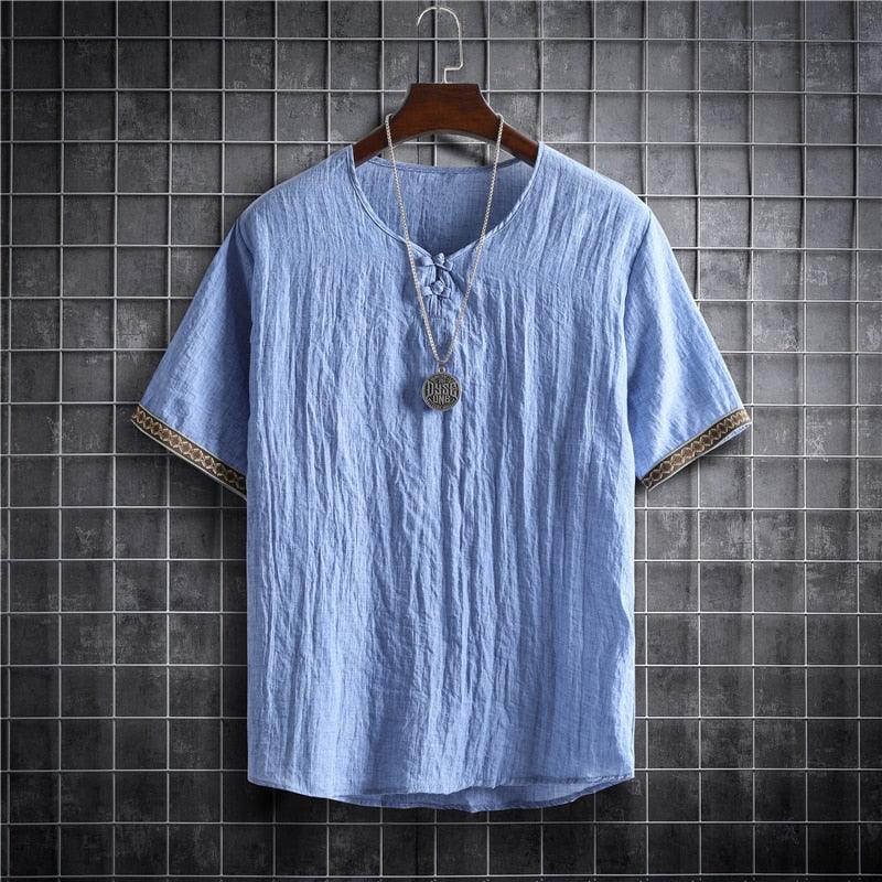 Boho Loose Short Sleeve Shirt - Top Boho