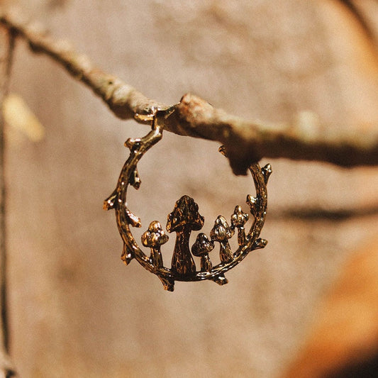 Funkadelic Metal Hoop Earrings - Top Boho