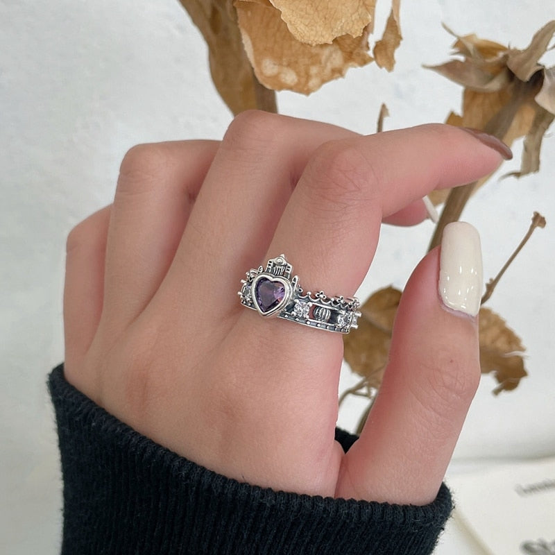 Opal Irregular Natural Stone Ring