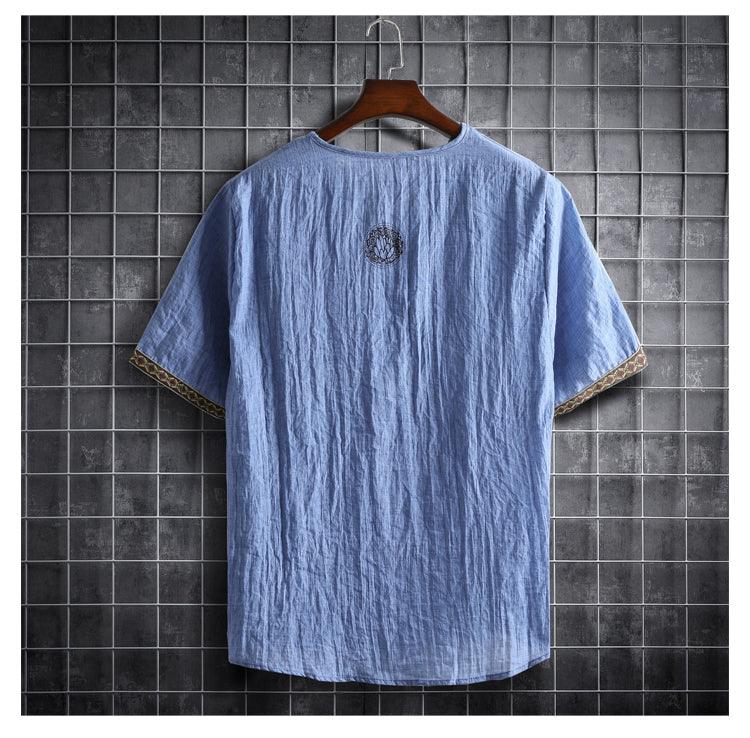 Boho Loose Short Sleeve Shirt - Top Boho