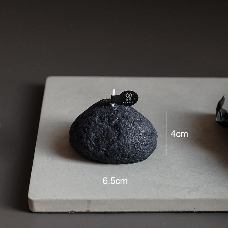 Mini Stone Shape Scented Candles
