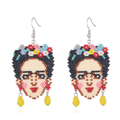Bohemian Rice Bead Earrings - Frida - Top Boho