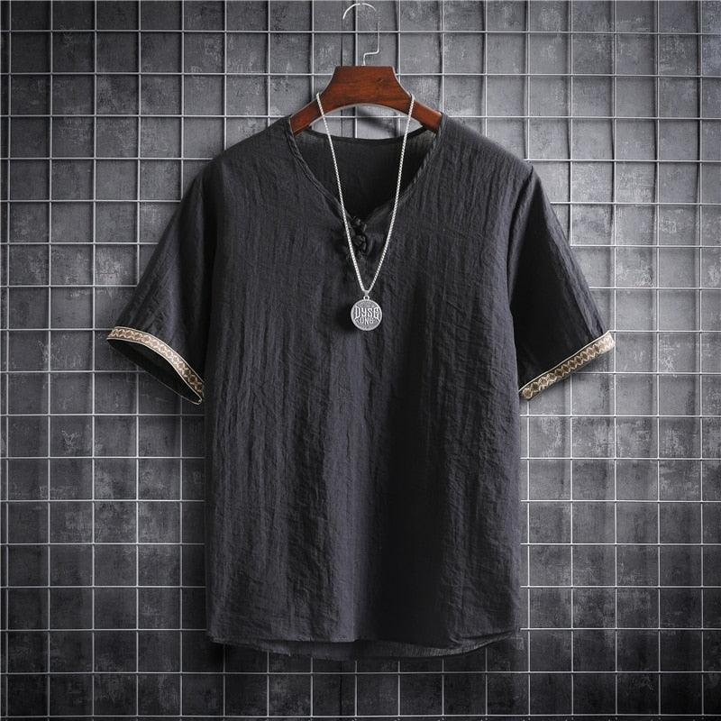 Boho Loose Short Sleeve Shirt - Top Boho