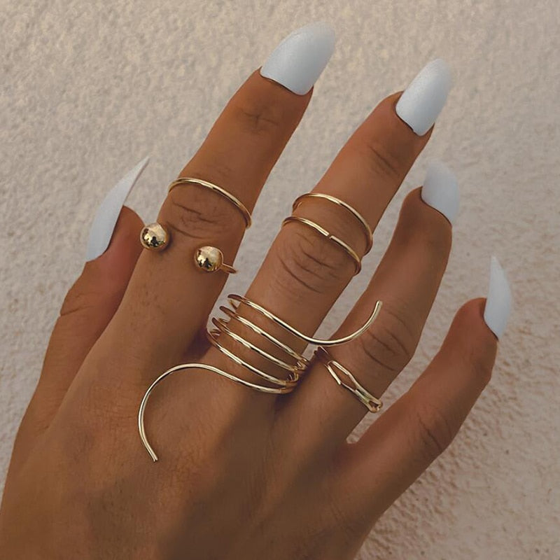 Femme Boho Matching Ring Set - Top Boho