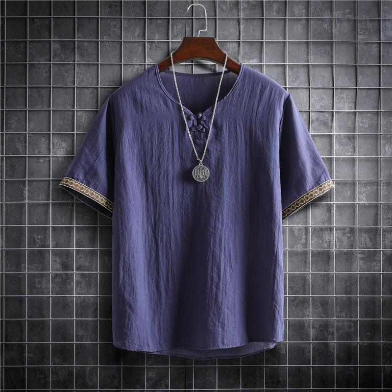 Boho Loose Short Sleeve Shirt - Top Boho