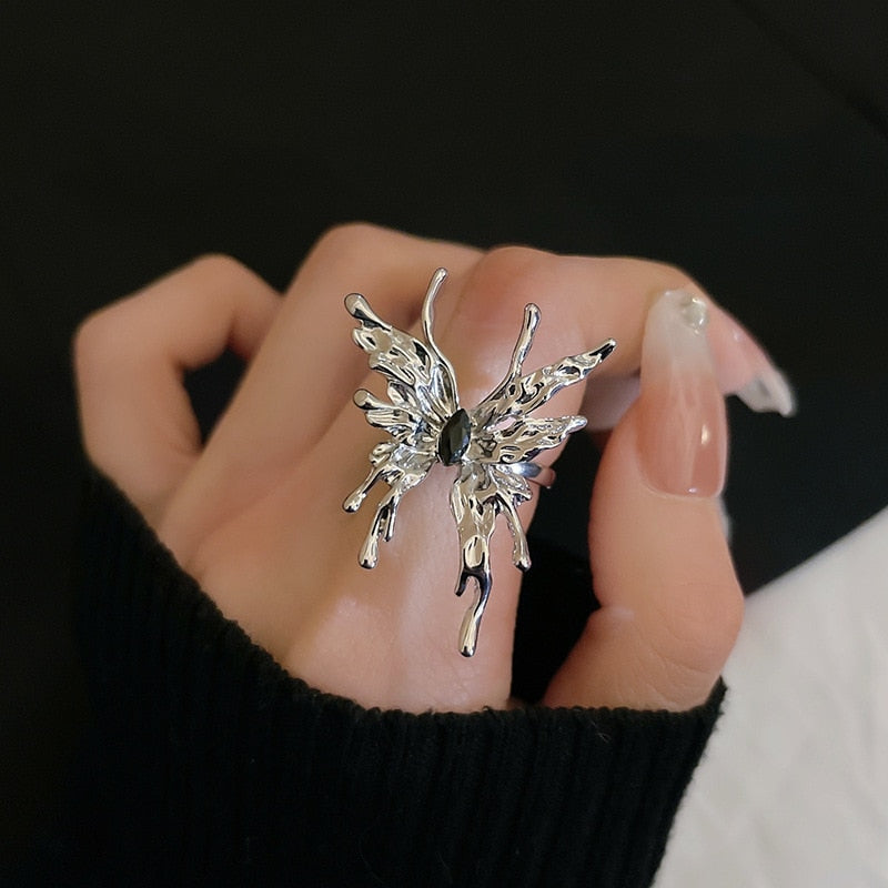 Opal Irregular Natural Stone Ring