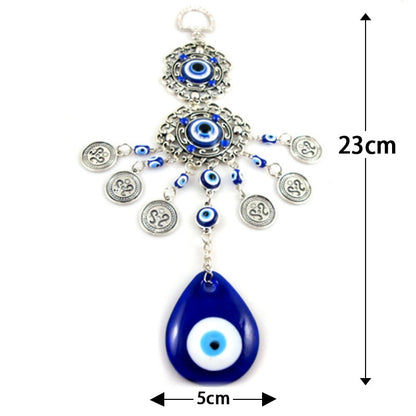 Turkish Evil Eyes Amulet Hanging Decoration - Top Boho