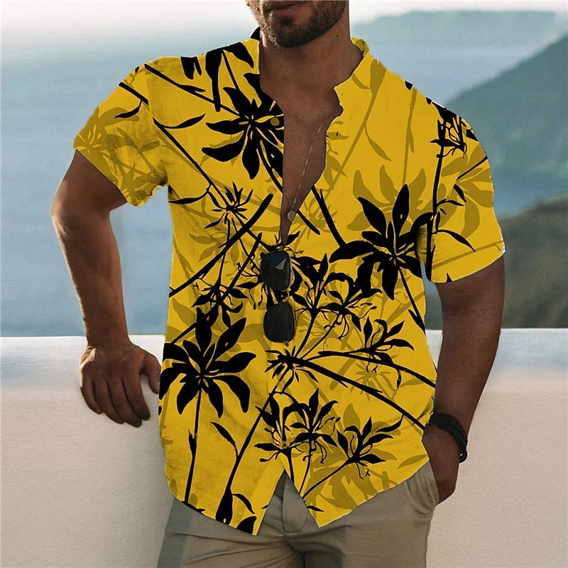 Boho Tropical Pattern Shirts - Top Boho