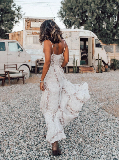 Boho Snake Print Maxi Dress