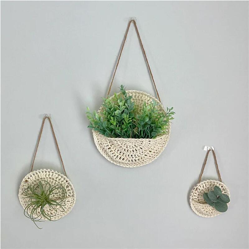 Boho Wall Macrame Planter - Top Boho