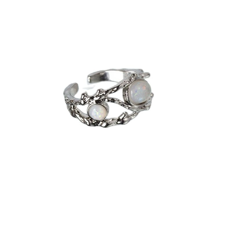 Opal Irregular Natural Stone Ring