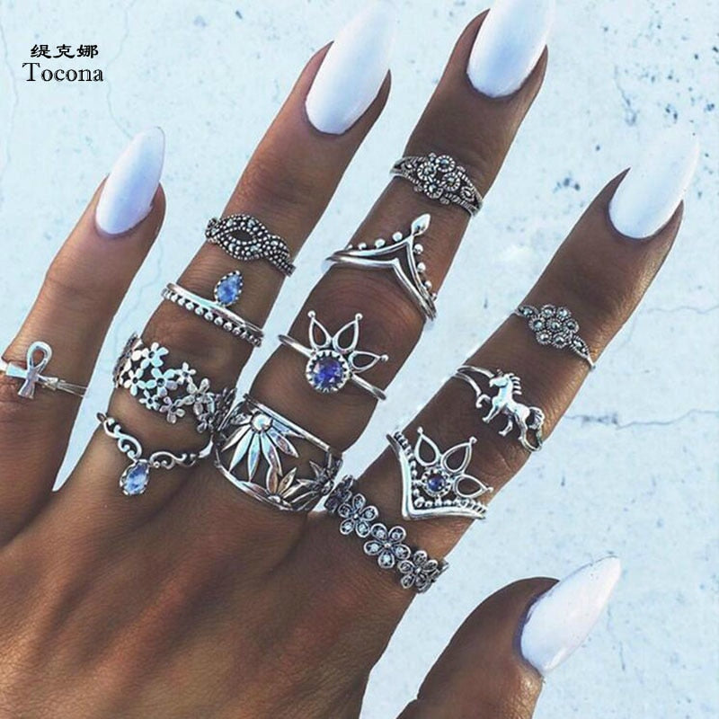 Boho Chic Ring Sets - Top Boho