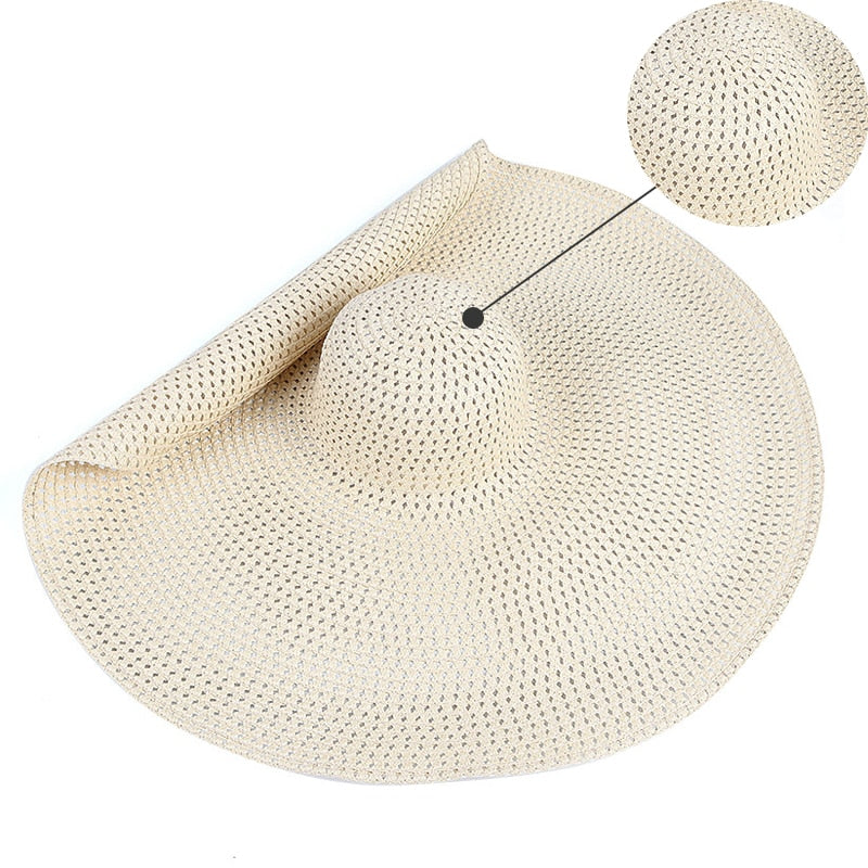 Large Wide Brim Foldable Sun Hat