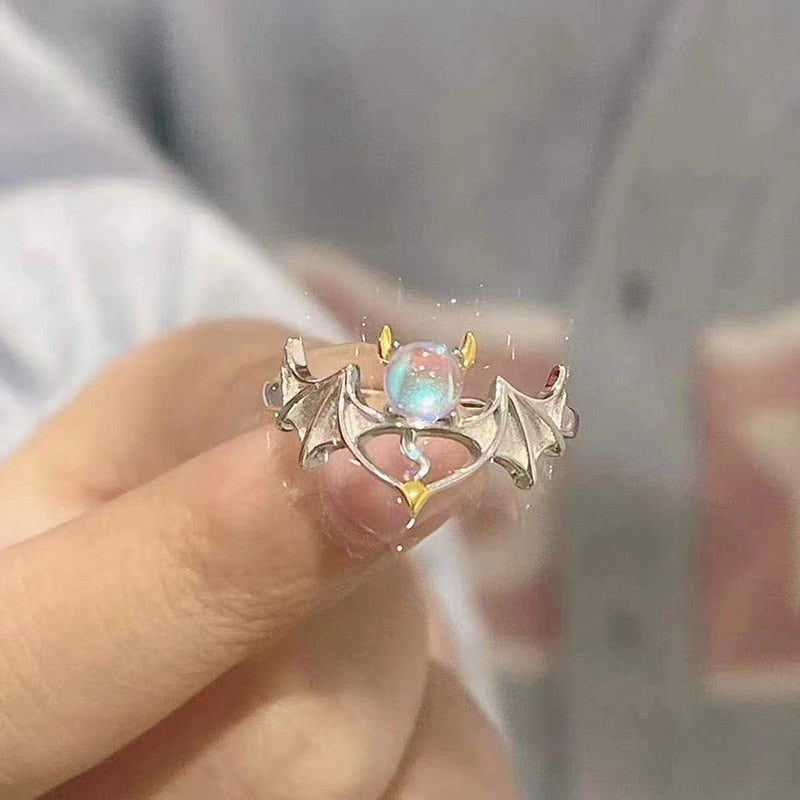 Opal Irregular Natural Stone Ring