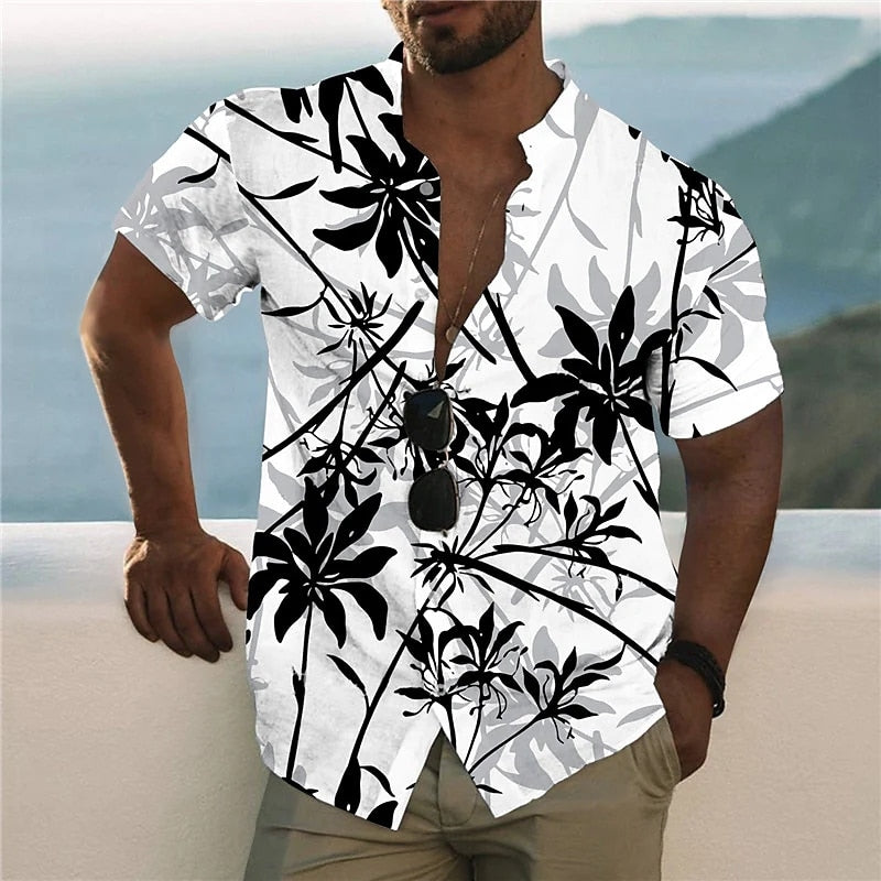 Boho Tropical Pattern Shirts - Top Boho